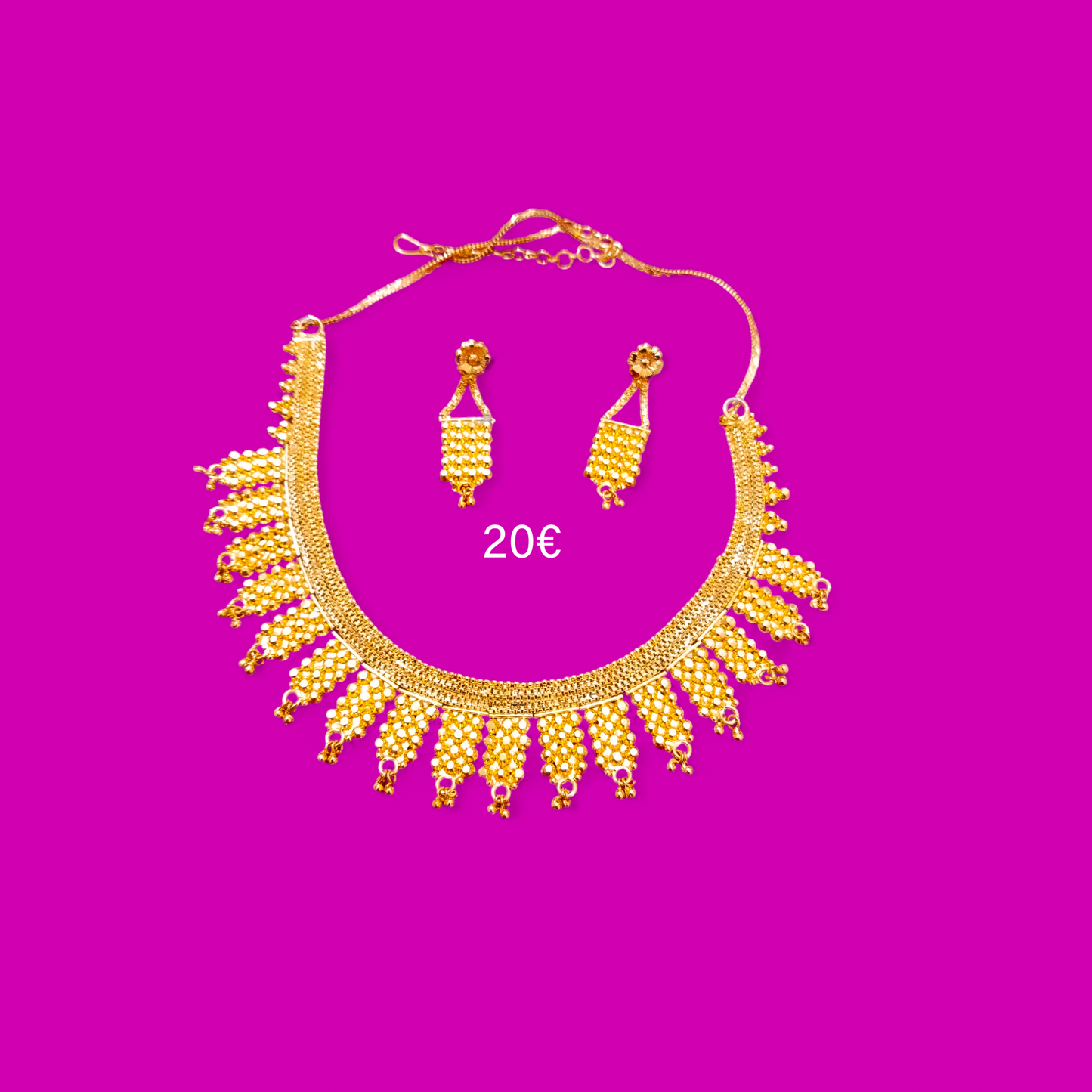 Parure plaqué or 11