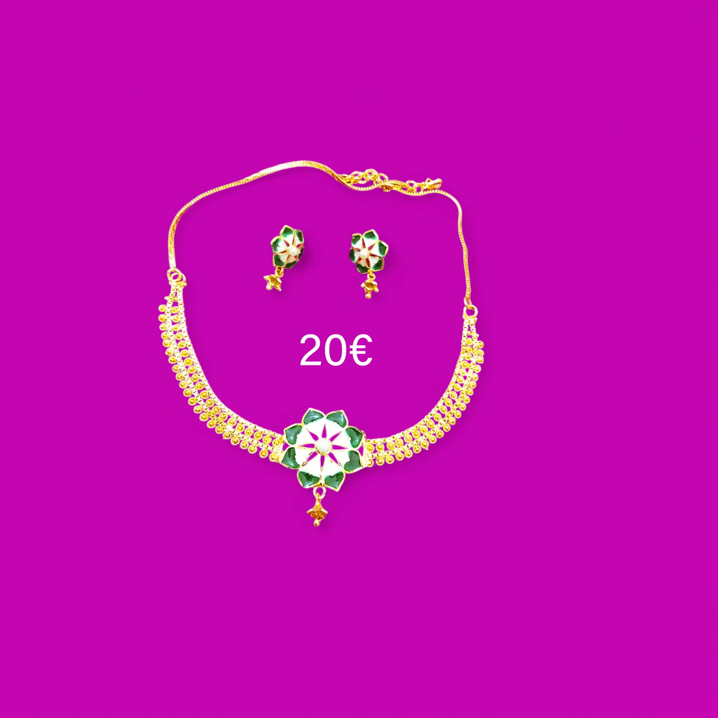 Parure plaqué or 3