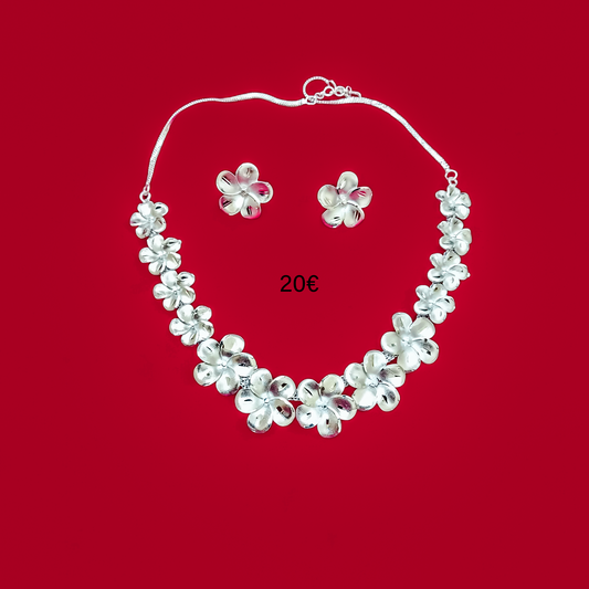 Parure plaqué argent 4
