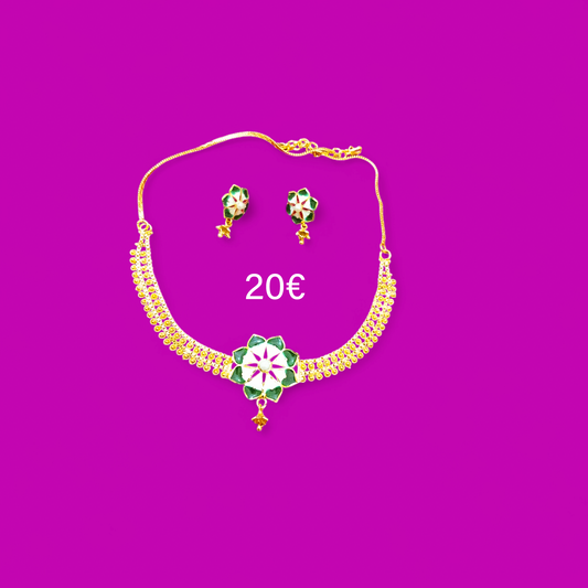 Parure plaqué or 3