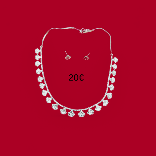 Parure plaqué argent z