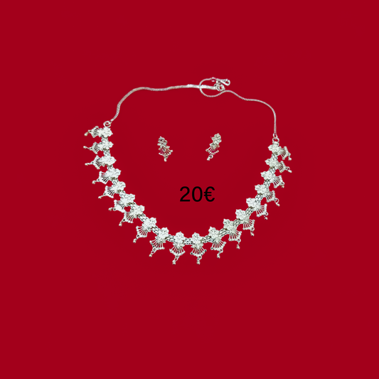 Parure plaqué argent 1