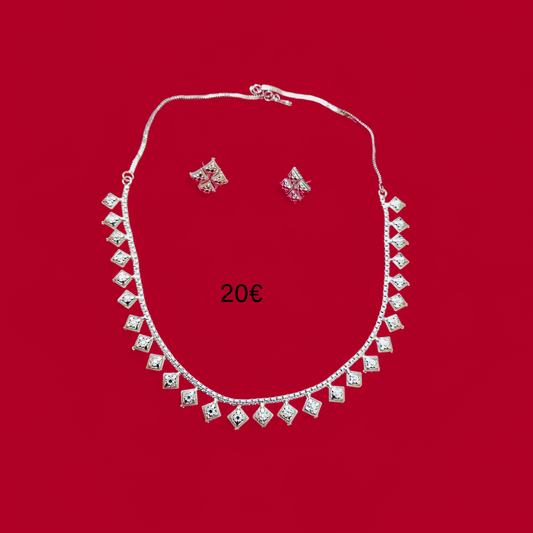 Parure plaqué argent 3